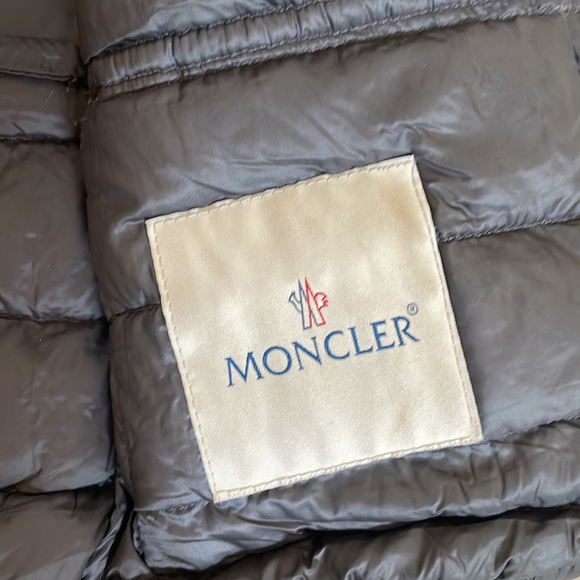 Moncler Lans Puffer Jacket Size 00 Gray - Picture 10 of 16